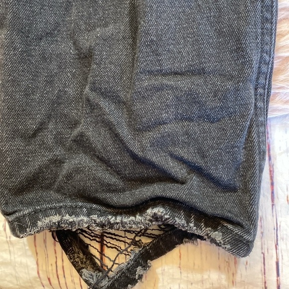 Abercrombie & Fitch The Ankle Straight Ultra High Rise Black Jeans sz 28 - Picture 7 of 11